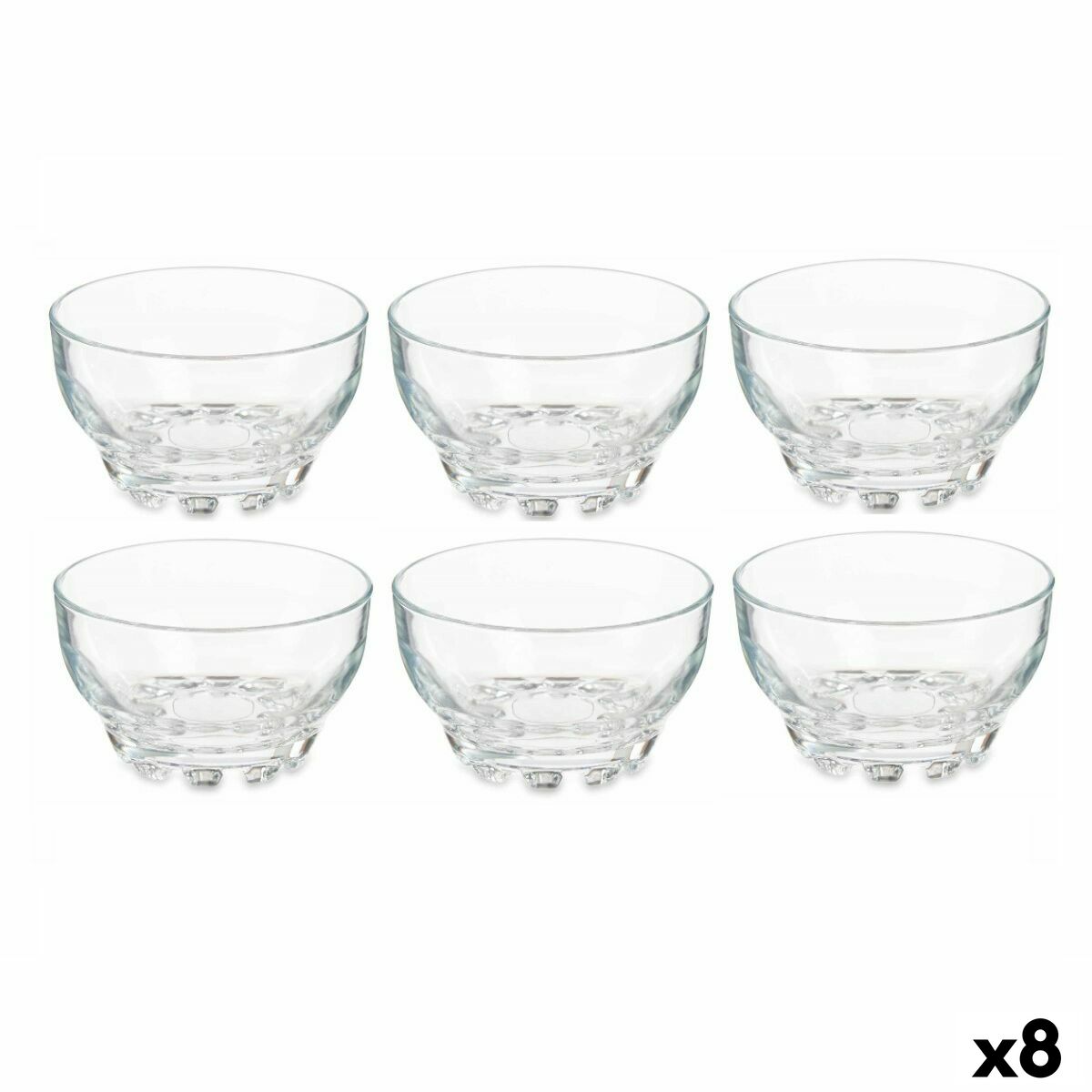 Skålset Pasabahce Karaman Transparent Glas 275 ml (8 antal) - 3