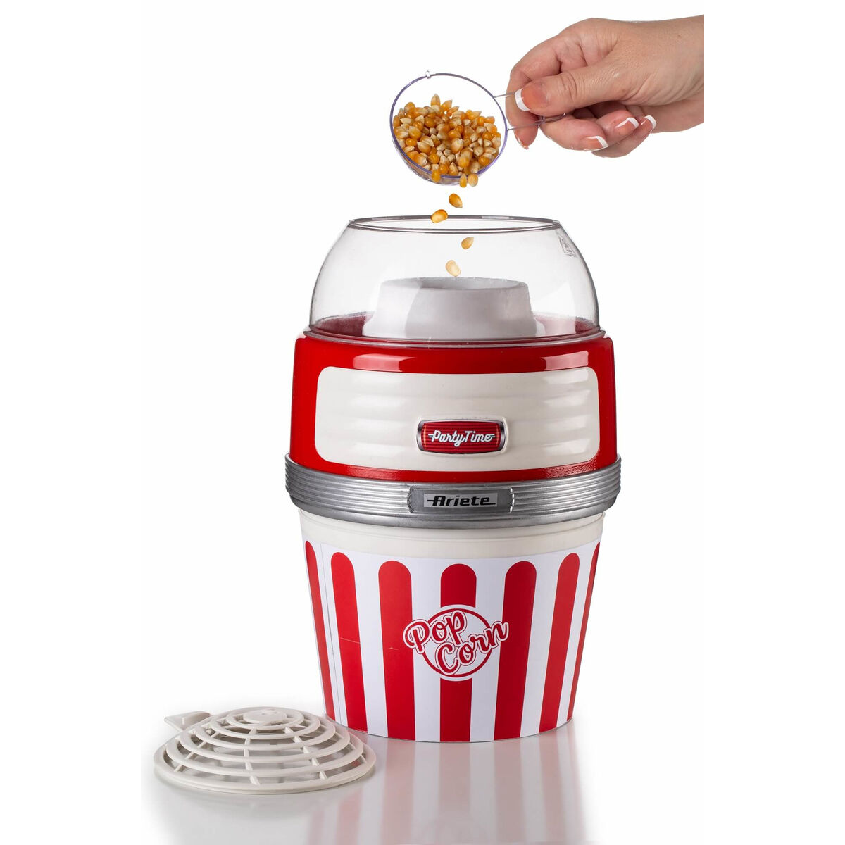 Popcornmaskin Ariete 2957/01 Azul,rojo,blanco 1100 W - 6