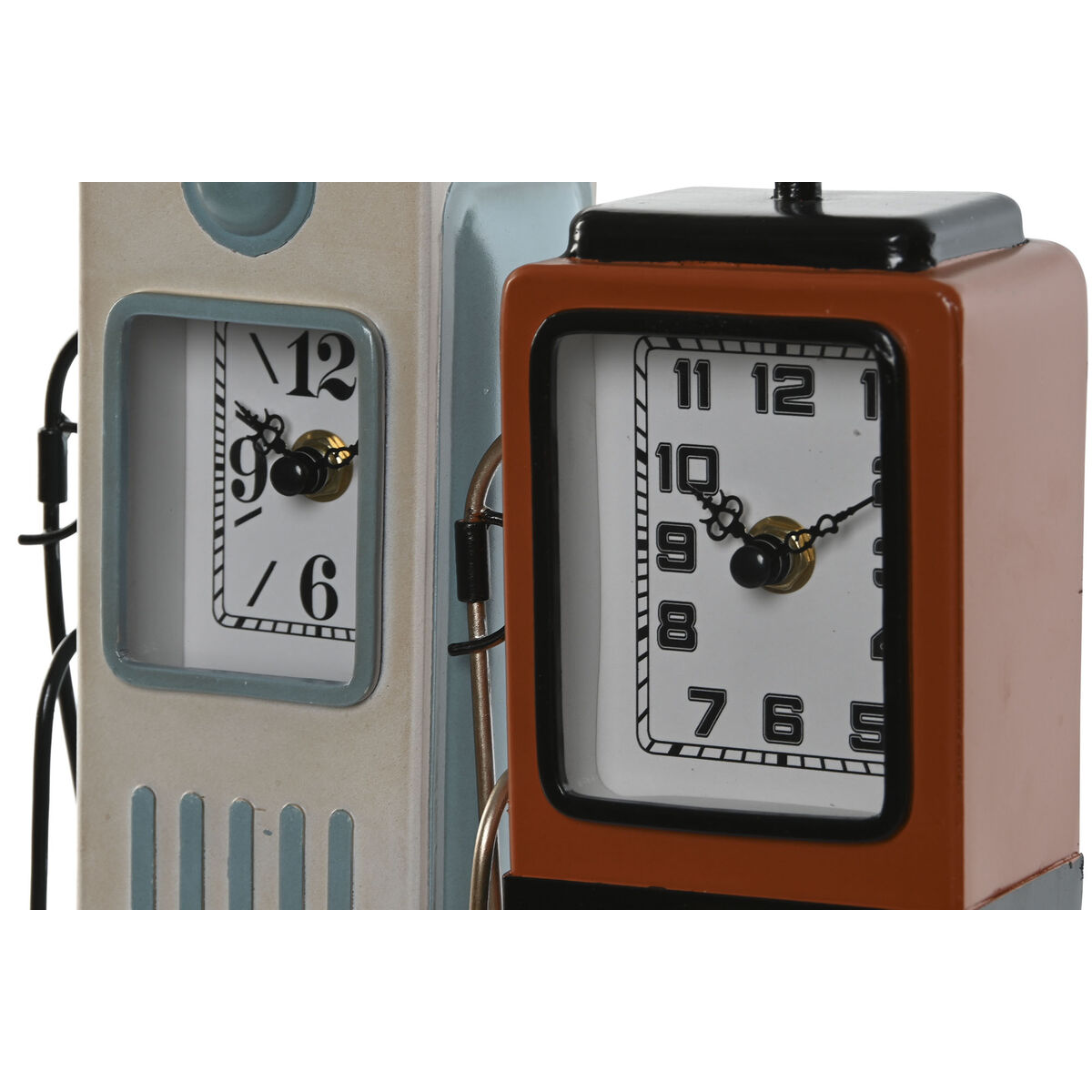 Asztali óra Home ESPRIT Multicolour Metall Vintage - 2