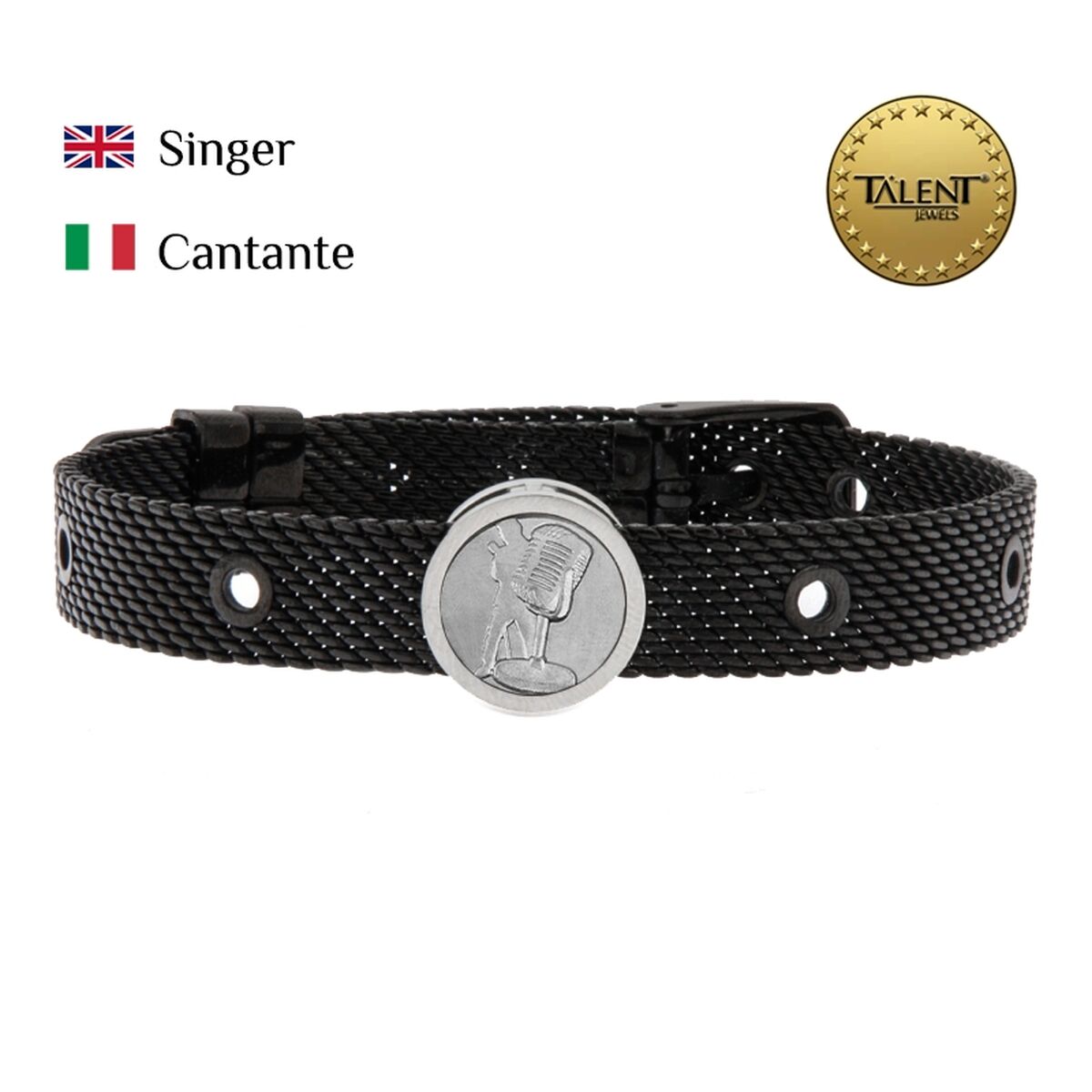 Unisexarmband Singer Talent Jewels TJA-4-02-03-2-235 Svart - 2