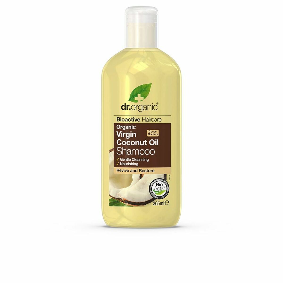 Schampo Dr.Organic Bioactive Organic 265 ml Organisk Kokosolja