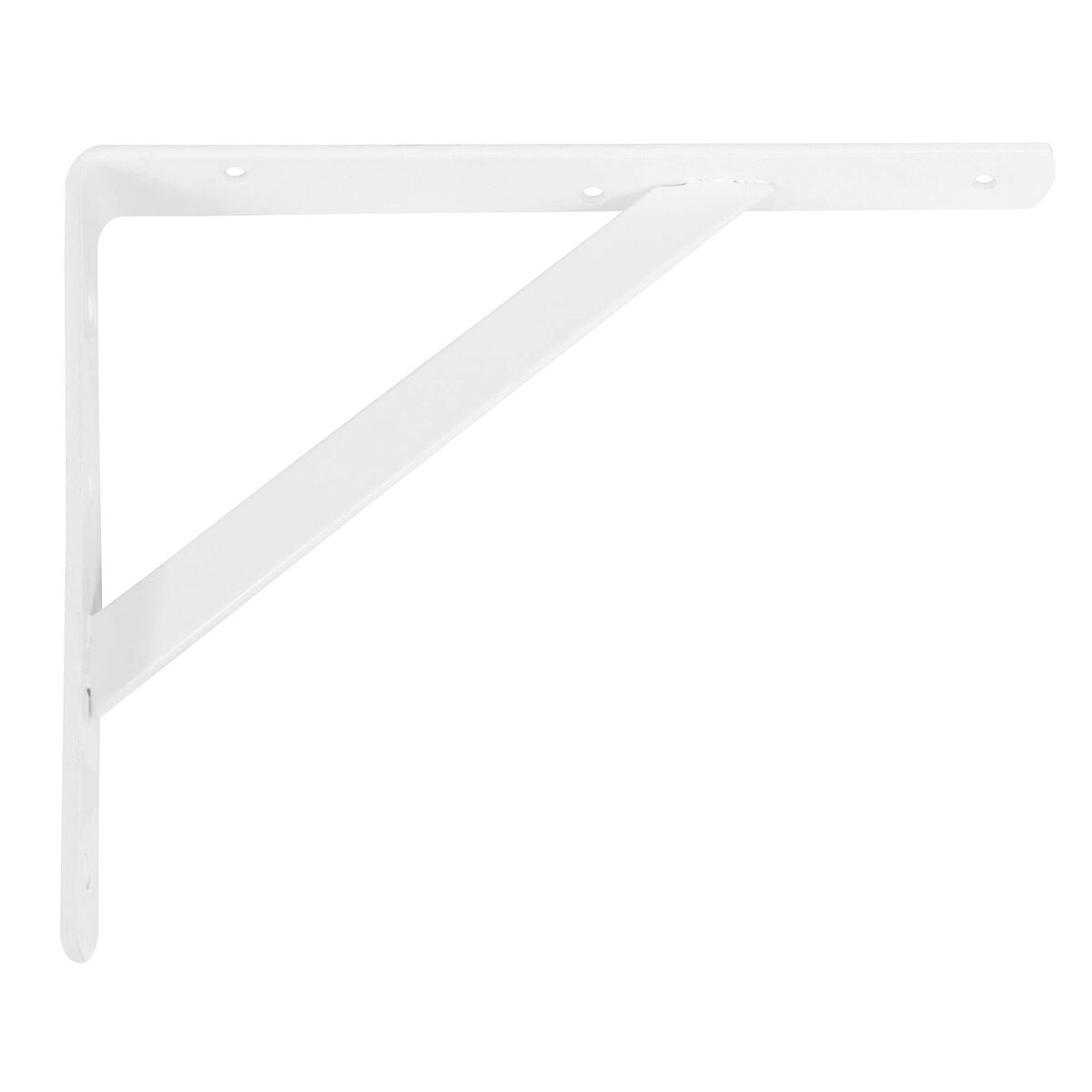 Vägghållare AMIG 9-5774 Hyllor Stål Vit (30 x 22,5 cm)