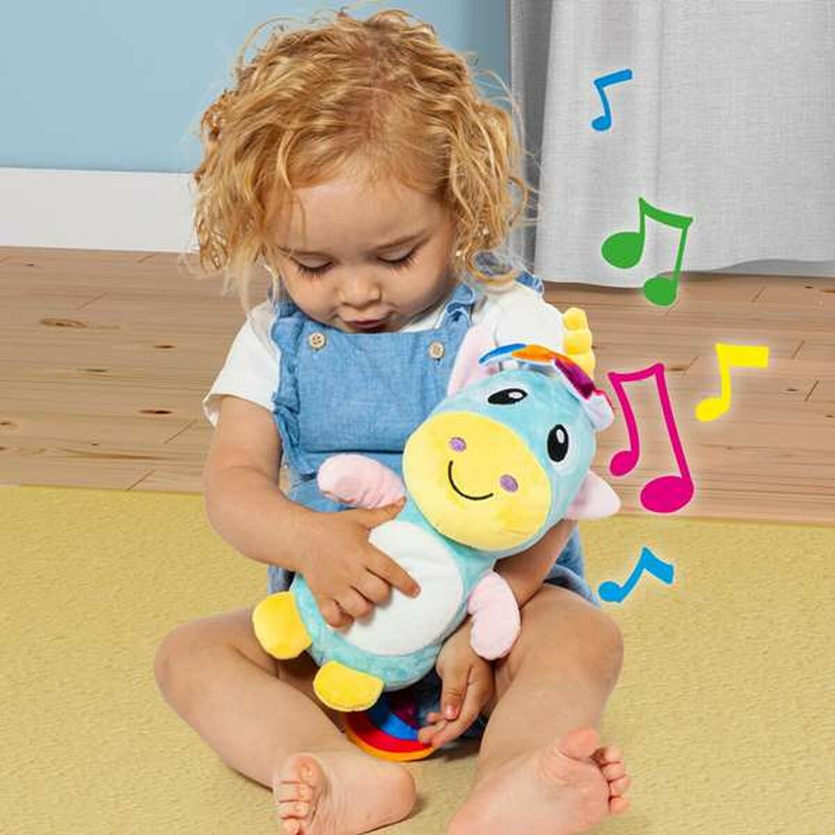 Musikalisk Plyschdocka Moltó Gusyluz 24 cm - 6