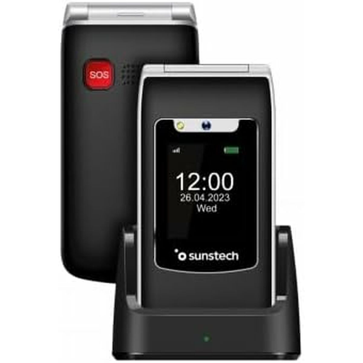 Mobiltelefon för seniorer Sunstech CELT23BK 128 GB - 3