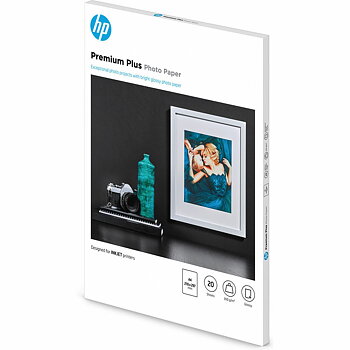 Fotopapper Blankt HP Premium Plus CR672A A4