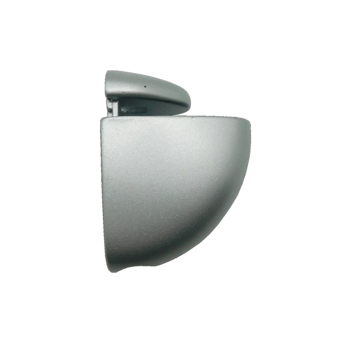 Hyllfästen och stöd Micel SP08 Silvrig Zamak 42 x 53 mm (2 antal)