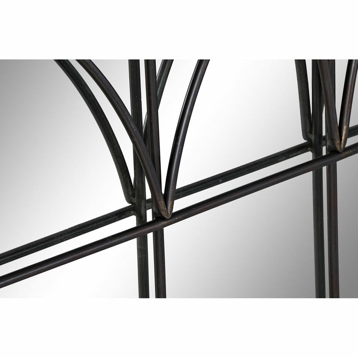 Väggspegel DKD Home Decor Svart Modern 76 x 4 x 76 cm - 5