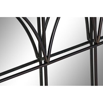 Väggspegel DKD Home Decor Svart Modern 76 x 4 x 76 cm