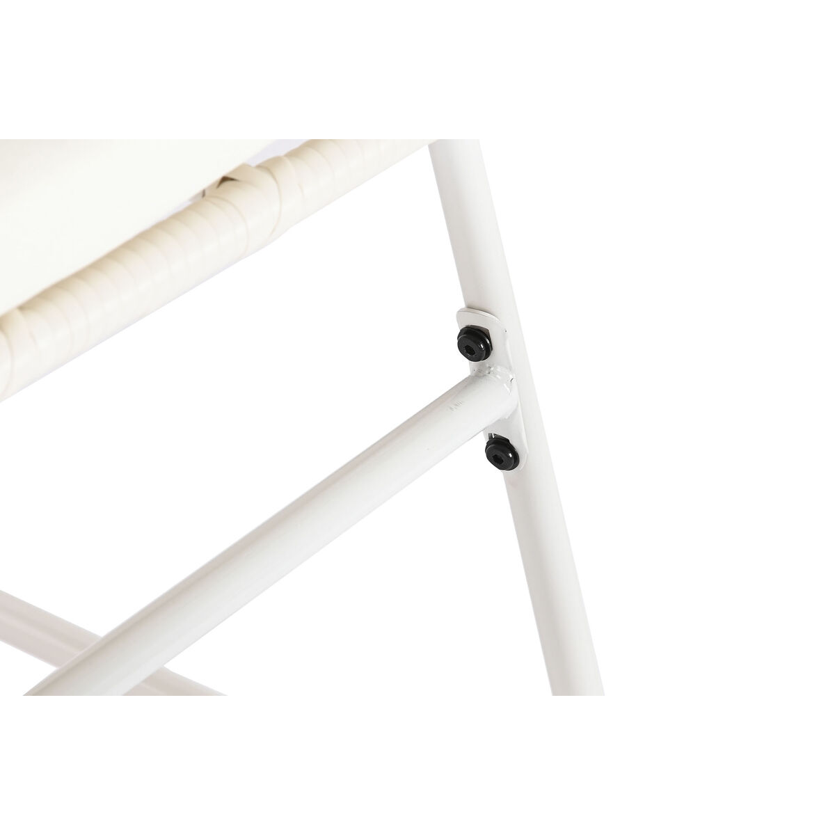 Trädgårdsmöbler DKD Home Decor Vit 124 x 74 x 84 cm (4 Delar) - 7