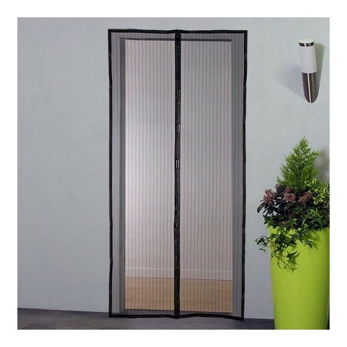 Insektsgard Magnetisk stängning Dörrar Polyester 230 x 100 cm - 2