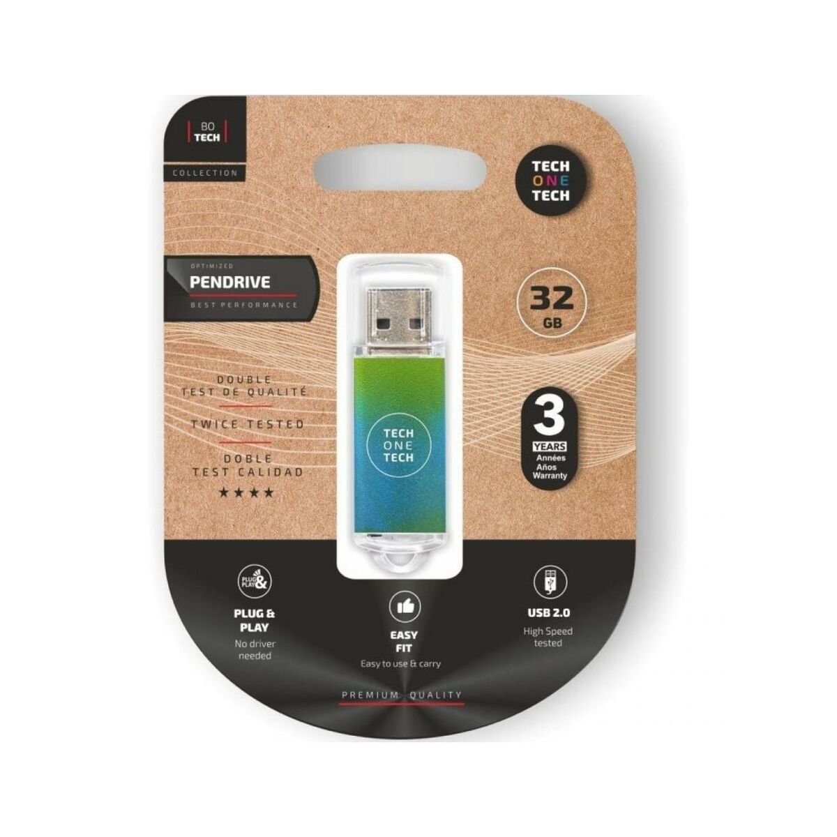 USB-minne Tech One Tech Be Ocean 32 GB