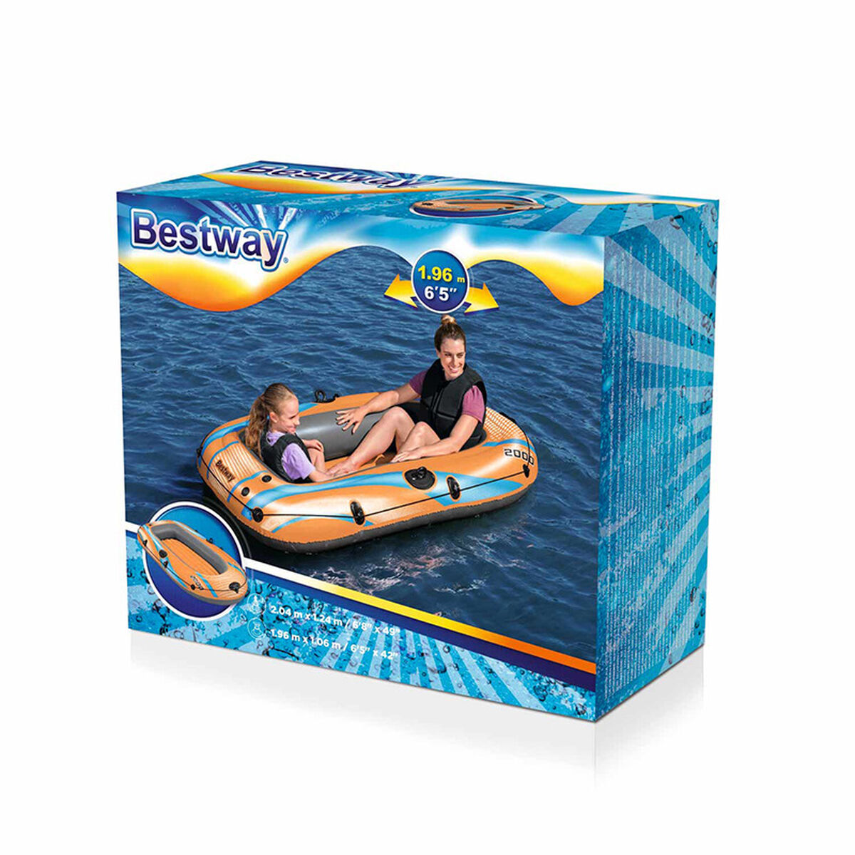 Bestway Kondor Elite 2000 Båt 196x106x31 cm Fritid 61139 - 2