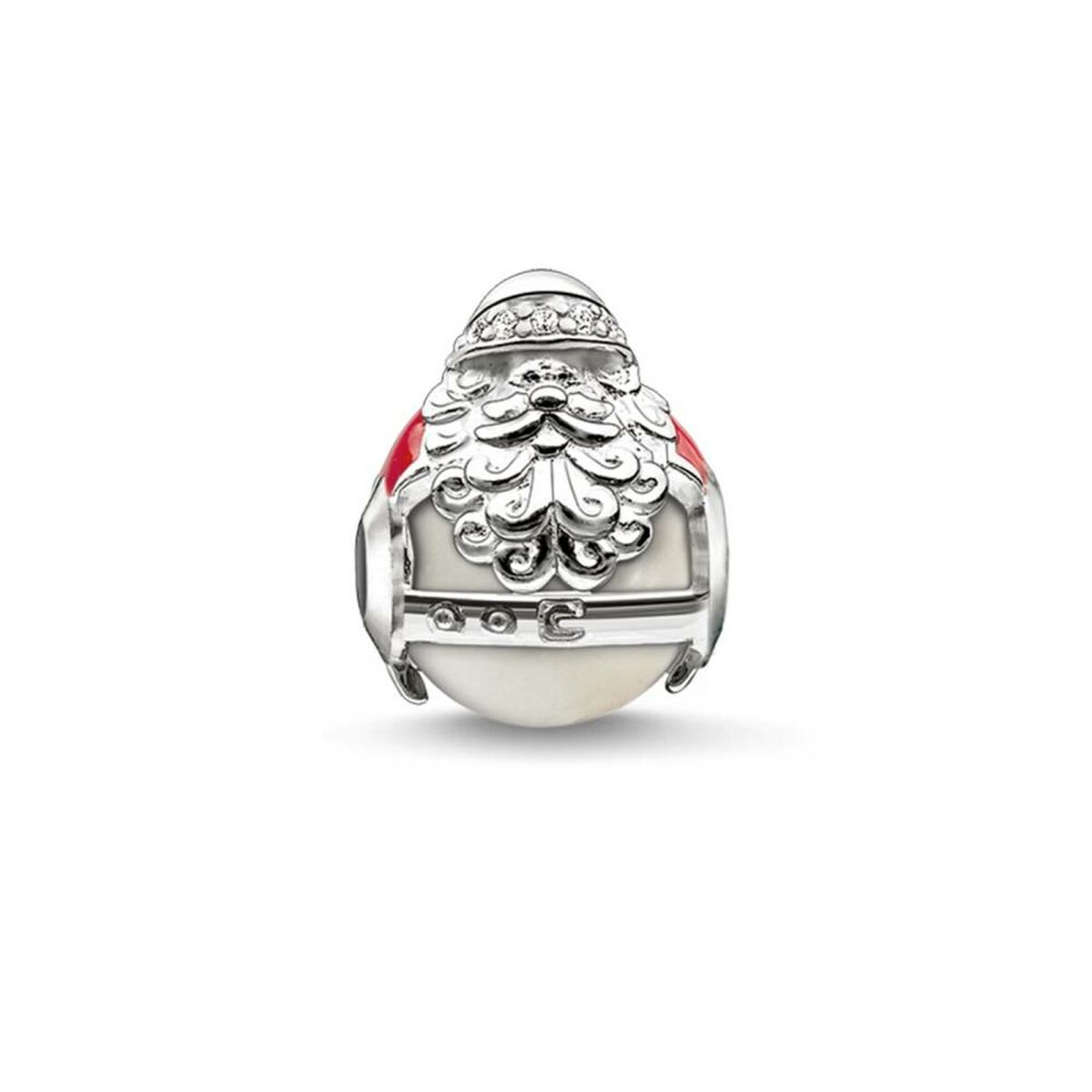 Dampärlor Thomas Sabo SET0359-494-11-L2076 Silvrig 1 cm - 5
