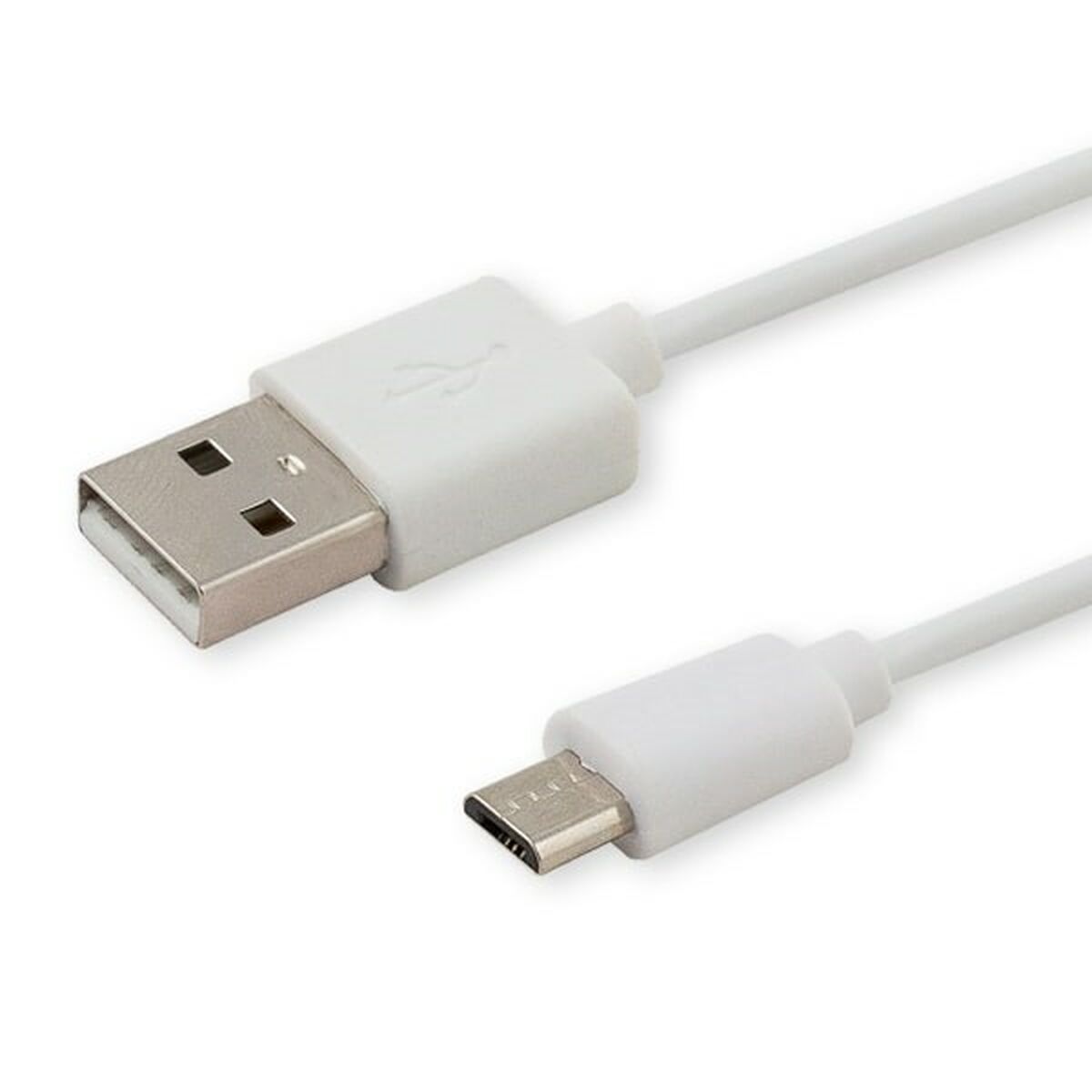 USB-kabel till mikro-USB Savio CL-123 Vit 1 m - 4