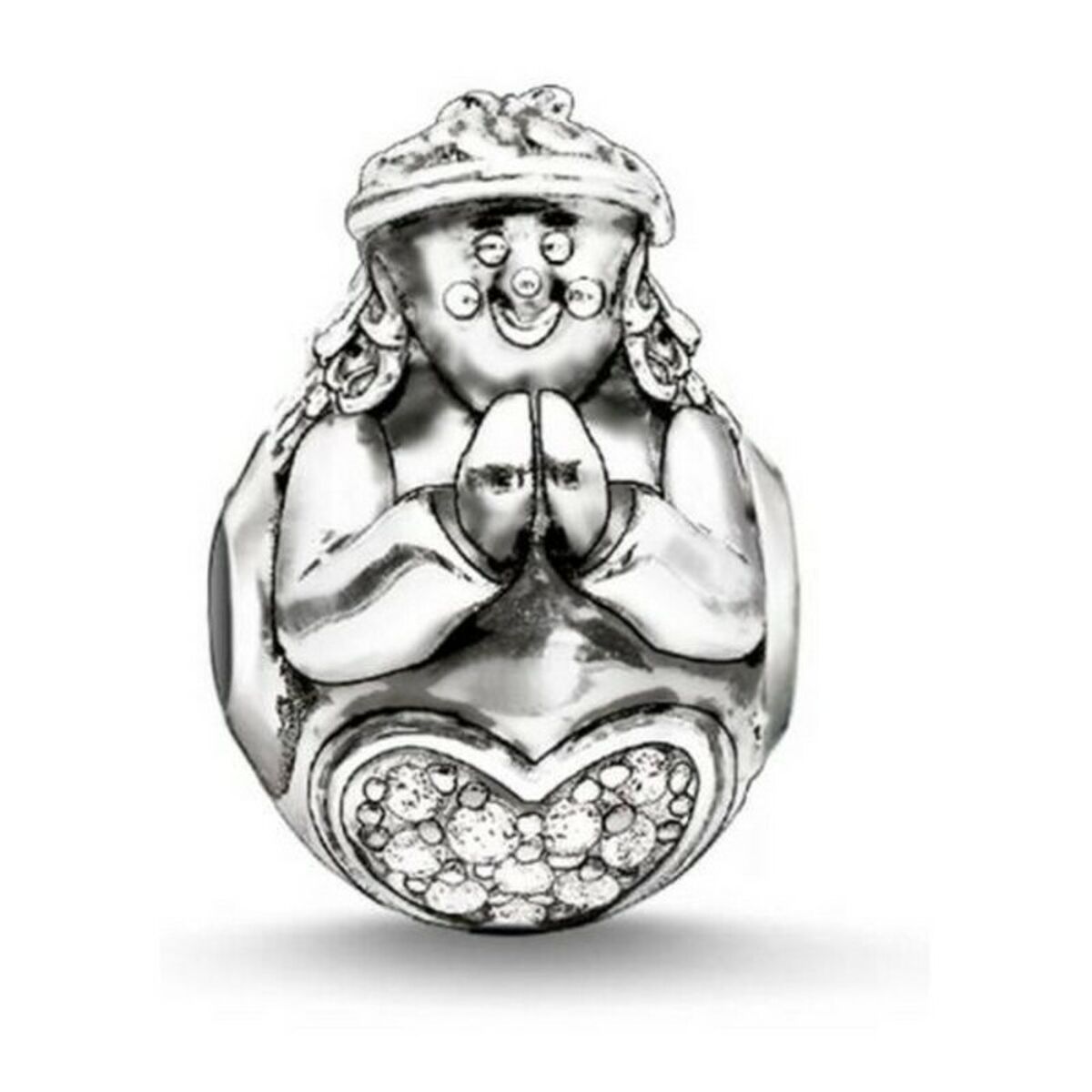 Dampärlor Thomas Sabo K0182-643-14 Silvrig 1 cm - 4