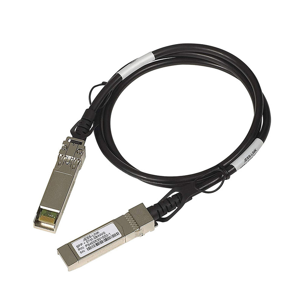 Nätkabel SFP+ Netgear AXC761-10000S 1 m Svart