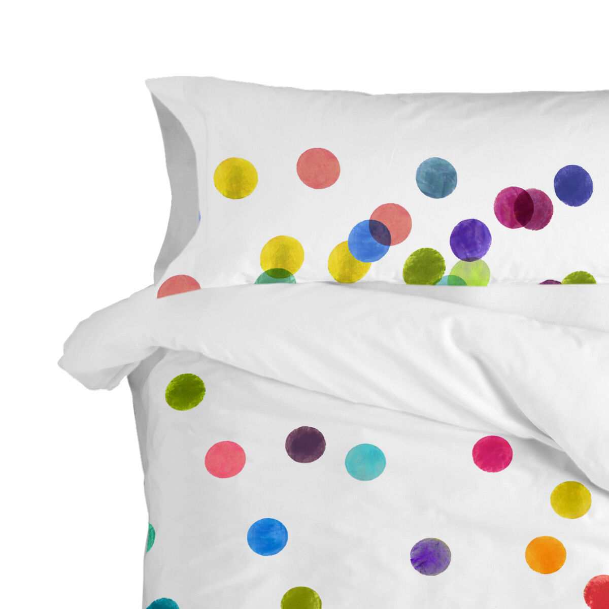 Örngott HappyFriday Confetti Multicolour 45 x 110 cm (2 antal) - 2