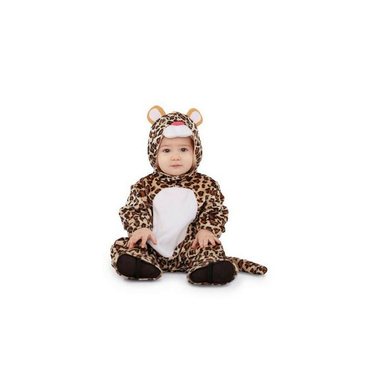 Maskeraddräkt bebis My Other Me Leopard - 4
