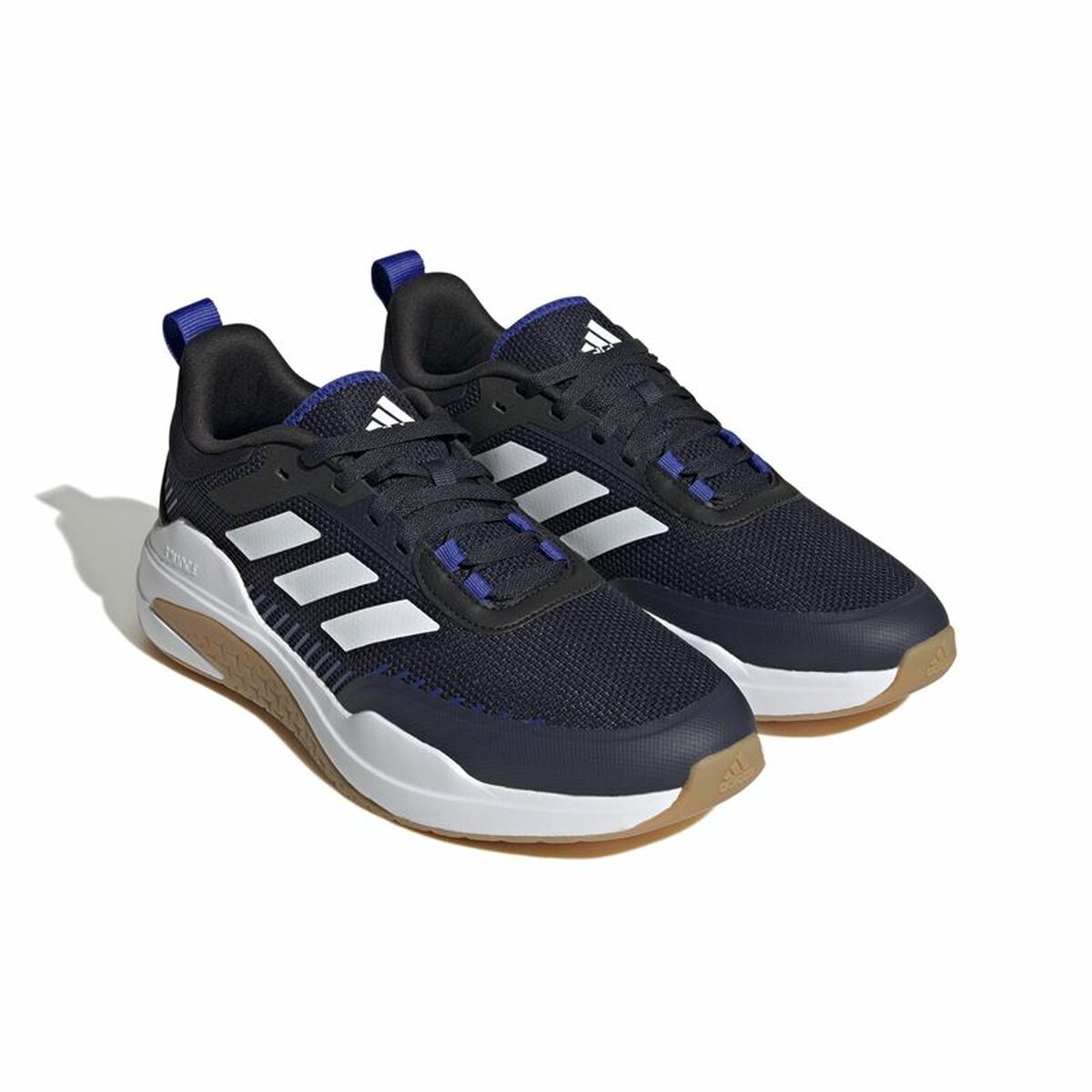 Gymnastikskor, Herr Adidas Trainer V Svart Marinblå - 5