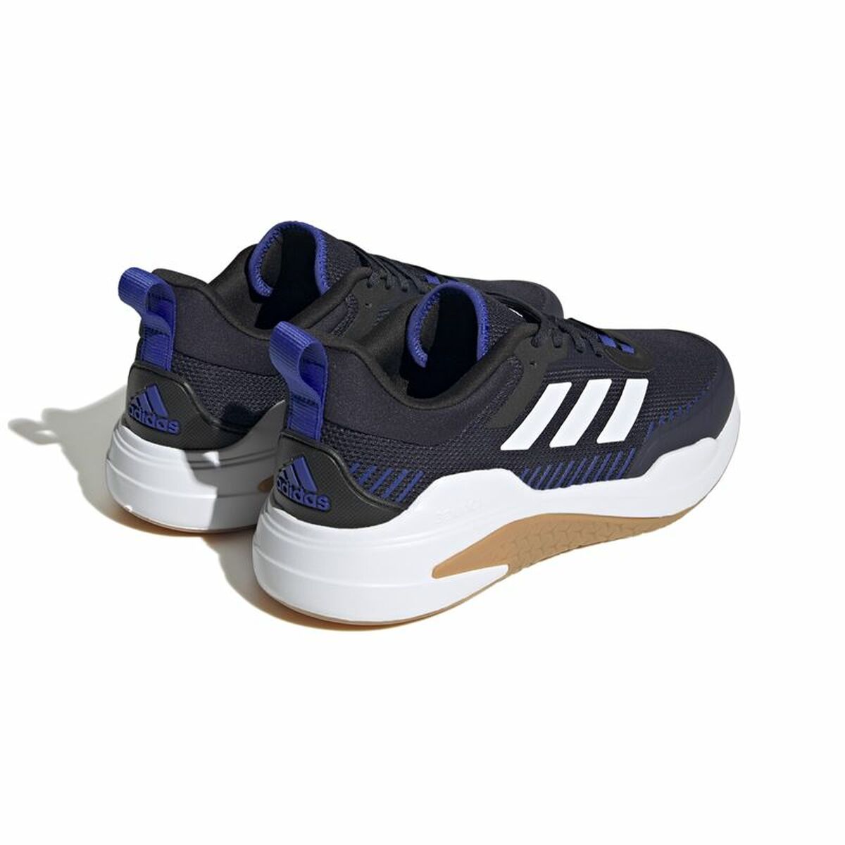 Gymnastikskor, Herr Adidas Trainer V Svart Marinblå - 6