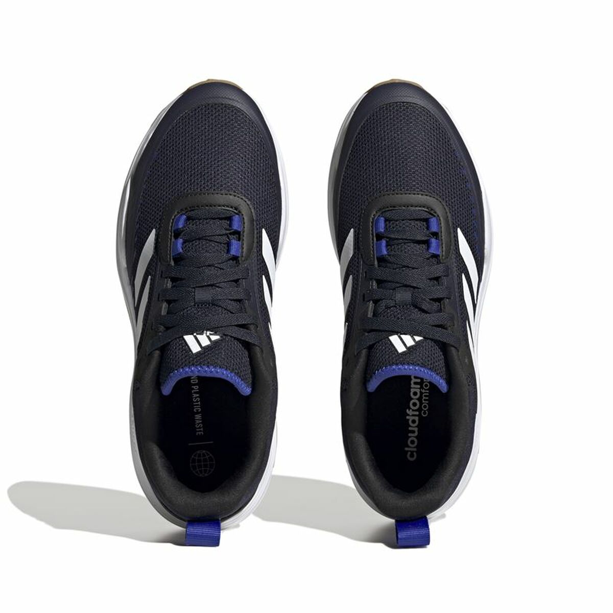 Gymnastikskor, Herr Adidas Trainer V Svart Marinblå - 4