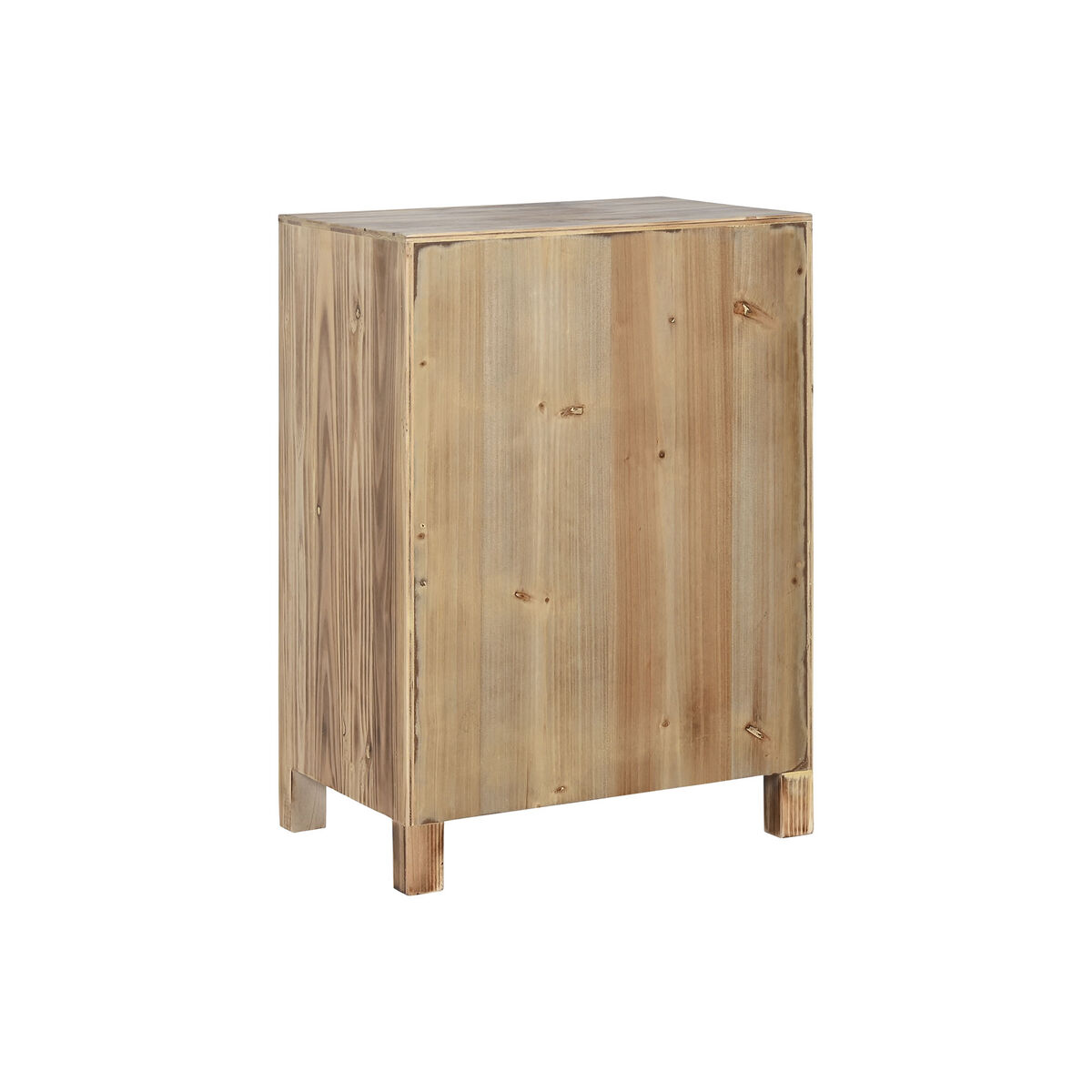 Nattduksbord Home ESPRIT Svart Naturell Granträ Trä MDF 45 x 34 x 66 cm - 2