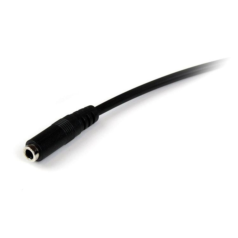 Skarvsladd Jack (3,5 mm) Startech MUHSMF2M             (2 m) Svart - 3