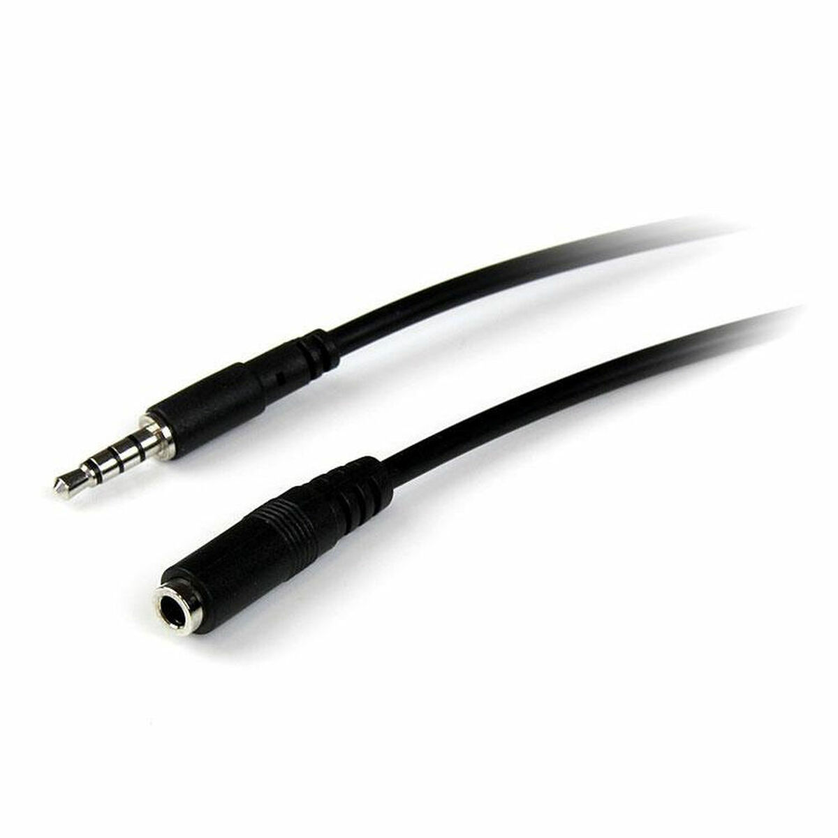Skarvsladd Jack (3,5 mm) Startech MUHSMF2M             (2 m) Svart - 7