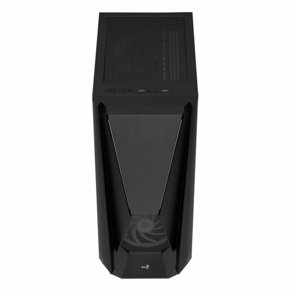 ATX Semitorn Aerocool VISORBK LED RGB Svart - 3