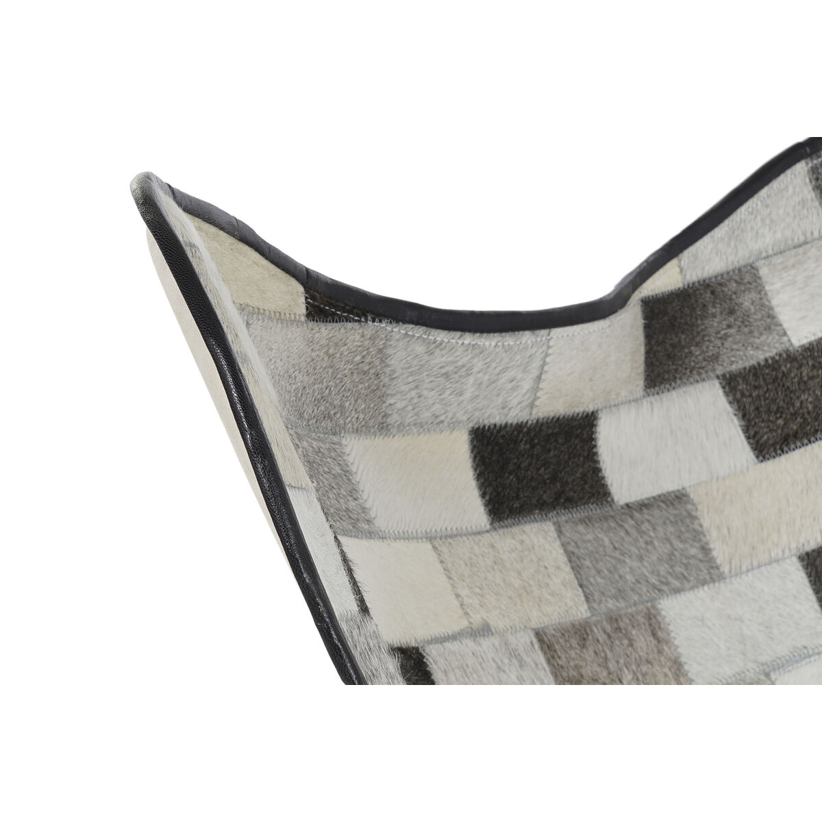 Matsalsstol DKD Home Decor Vit Svart Beige Grå 74 x 70 x 90 cm - 3