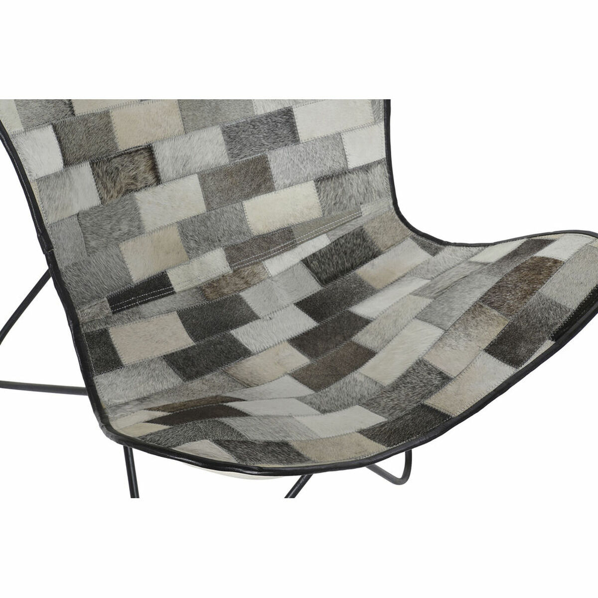 Matsalsstol DKD Home Decor Vit Svart Beige Grå 74 x 70 x 90 cm - 2