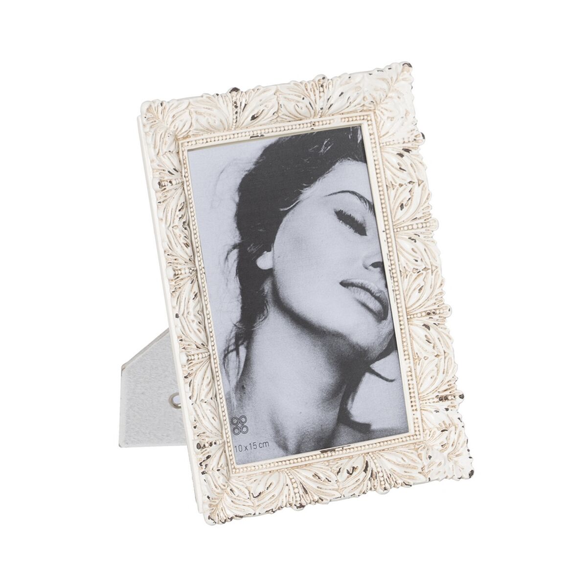 Fotoram Vit Polyresin 14 x 2 x 19 cm