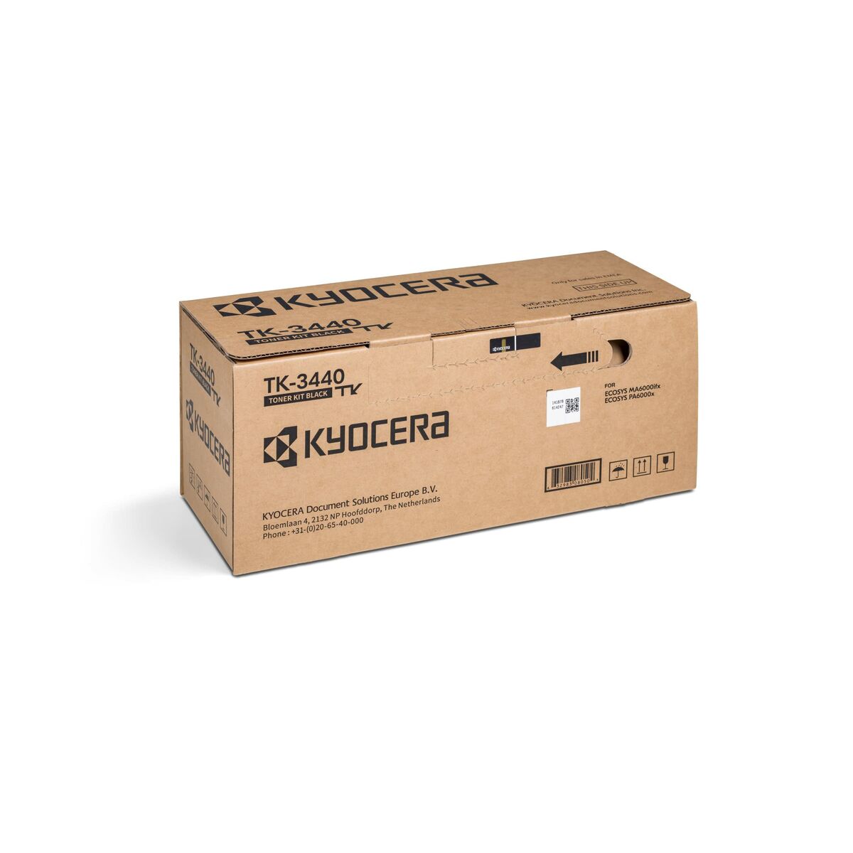 Original Toner Kyocera 1T0C0T0NL0 Svart Svart/Blå