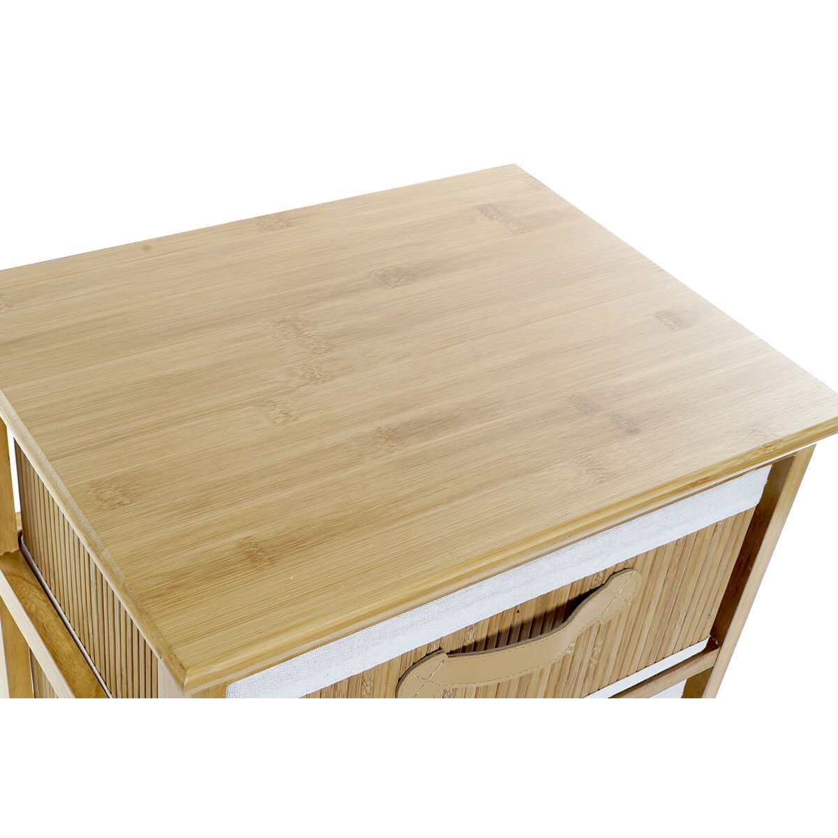 Byrå DKD Home Decor Naturell Bambu Paulowniaträ 42 x 32 x 45 cm - 3