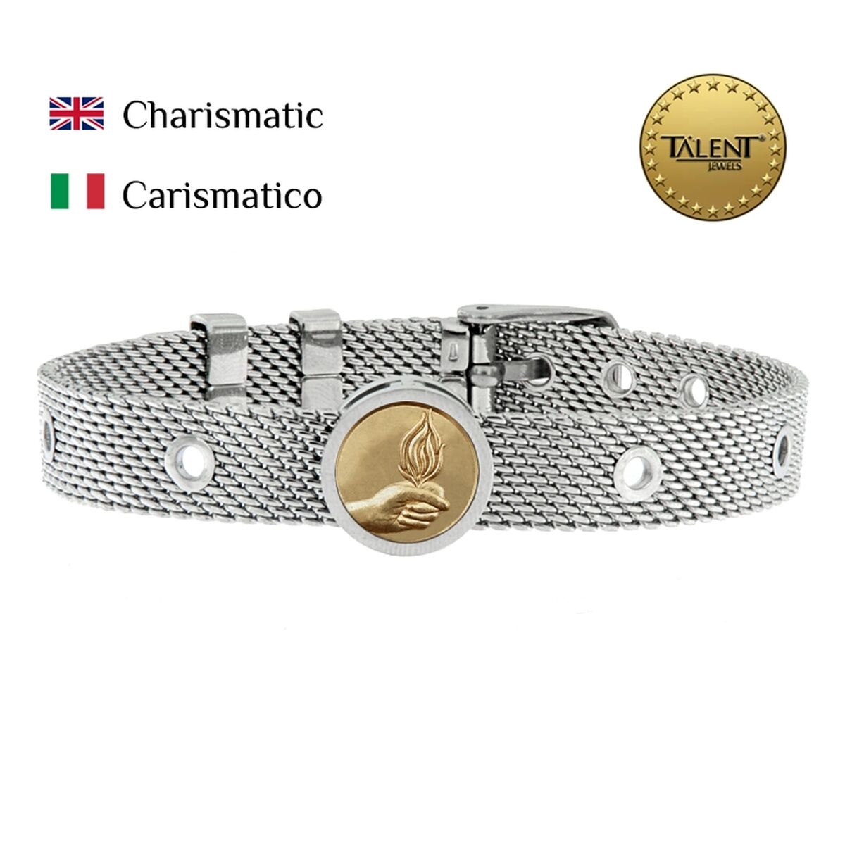 Unisexarmband Charismatic Talent Jewels TJA-5-03-01-1-235 Silvrig - 2