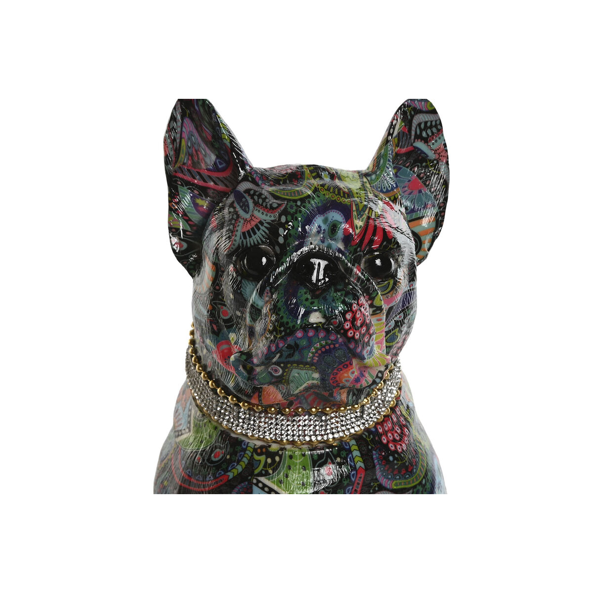 Prydnadsfigur Home ESPRIT Multicolour Hund 26 x 15 x 29 cm - 3
