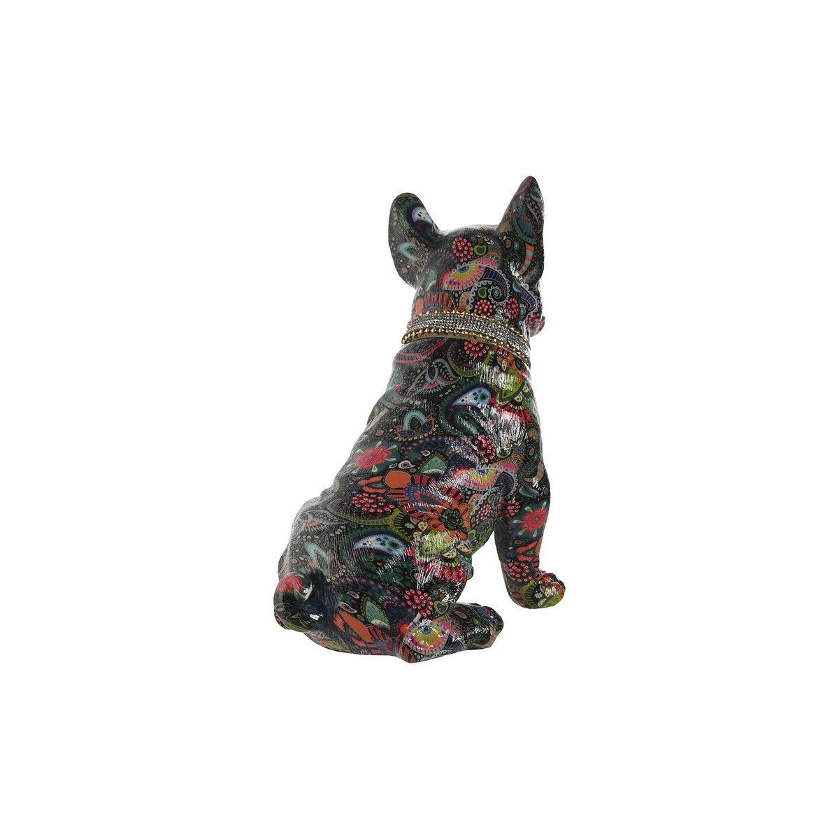 Prydnadsfigur Home ESPRIT Multicolour Hund 26 x 15 x 29 cm - 2