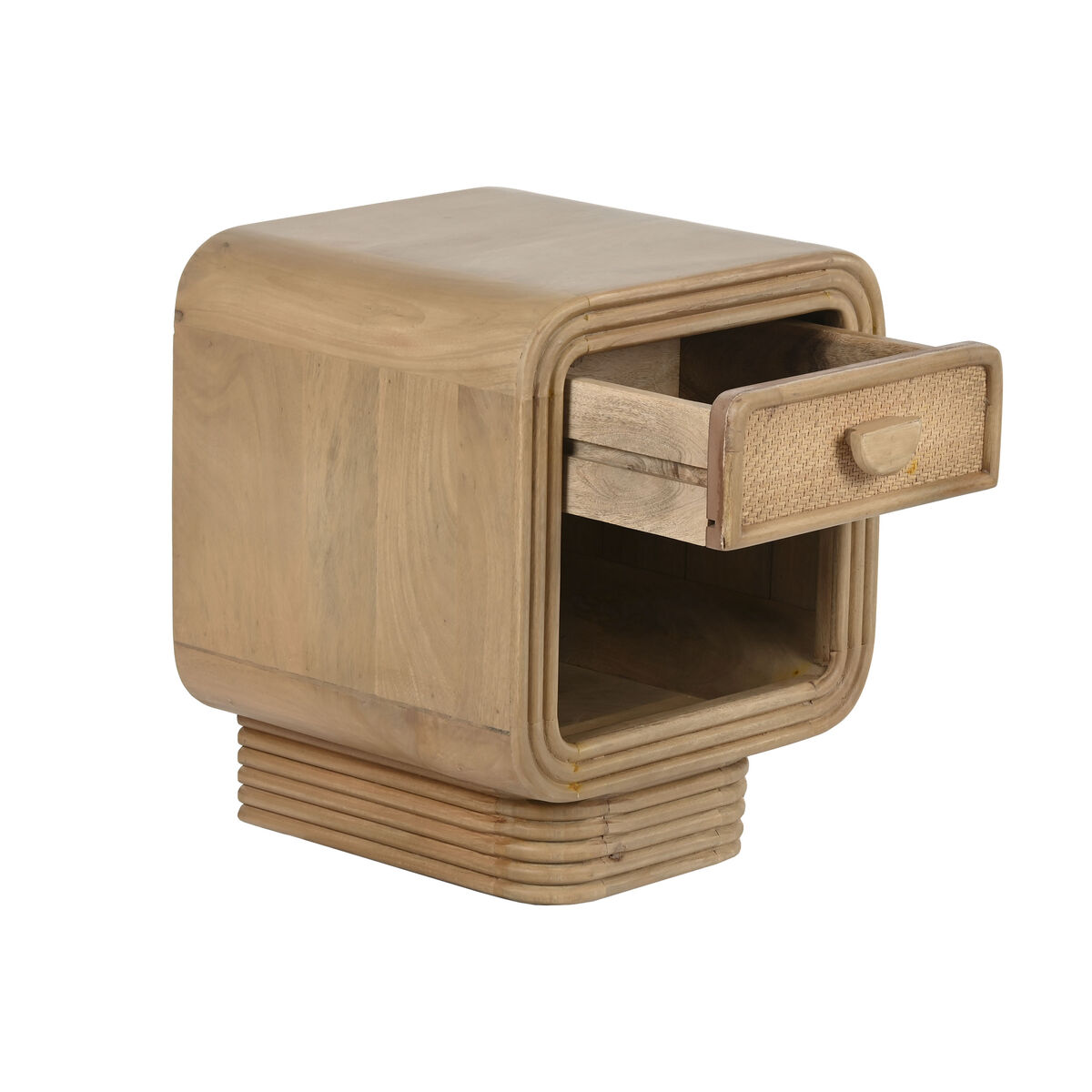 Nattduksbord Home ESPRIT Naturell 45 x 42 x 53 cm - 3