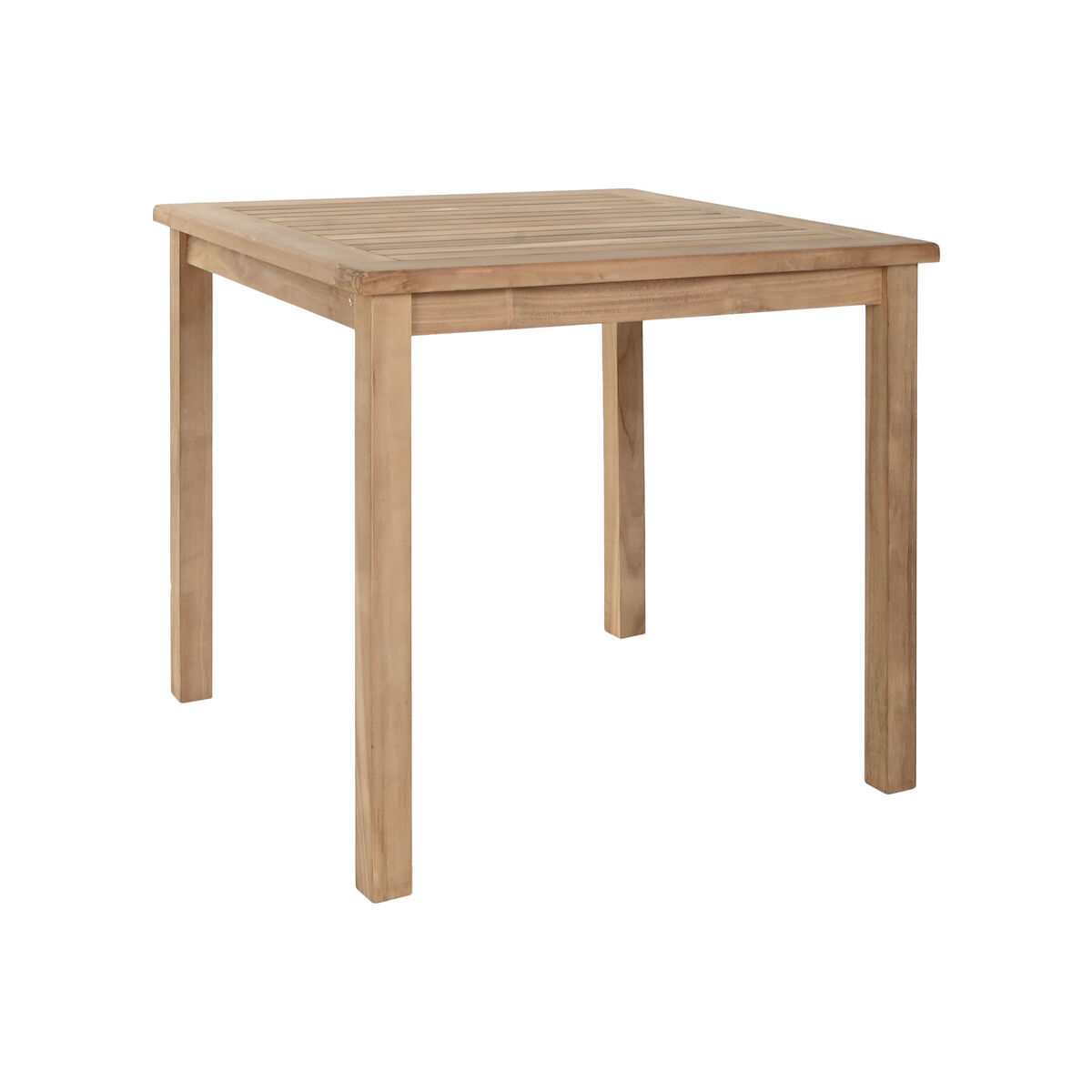 Matsalsbord Home ESPRIT Brun Teak 80 x 80 x 77 cm