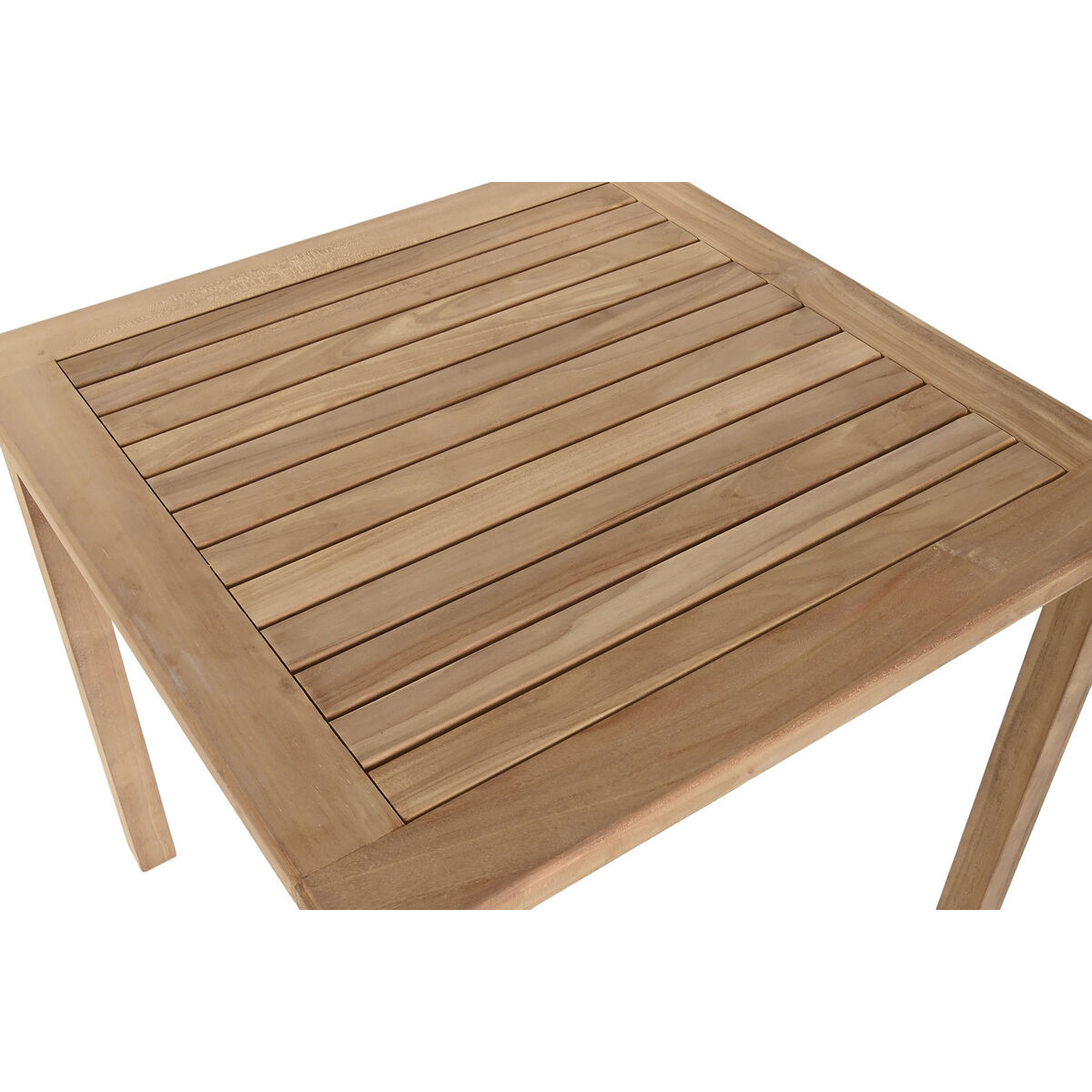 Matsalsbord Home ESPRIT Brun Teak 80 x 80 x 77 cm - 2