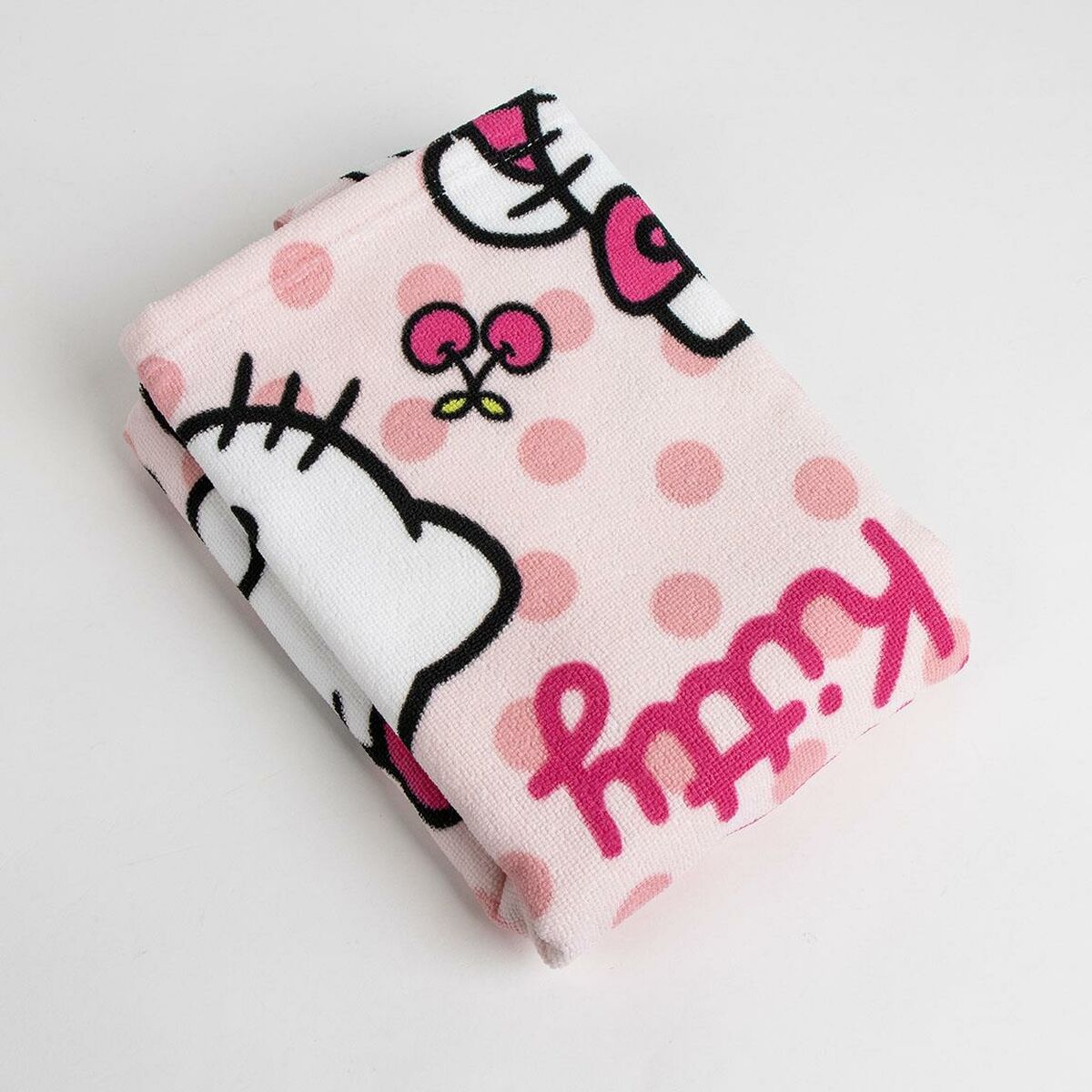 Badduksponcho med luva Hello Kitty Ljusrosa 50 x 111,5 cm - 3