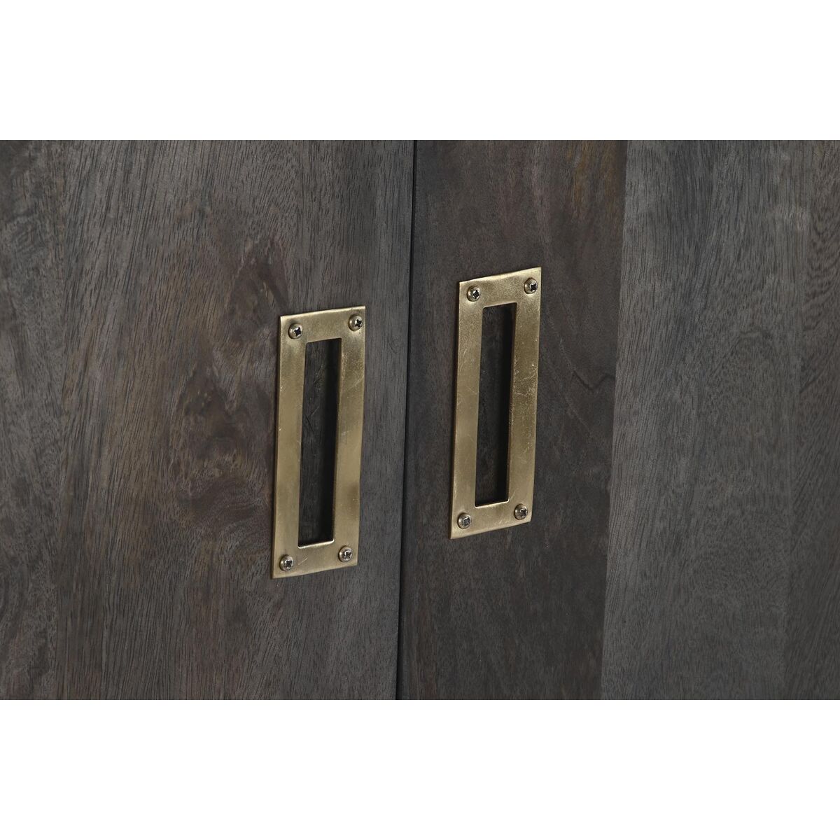 Skänk DKD Home Decor Brun Metall Mangoträ 122 x 38 x 76 cm - 3