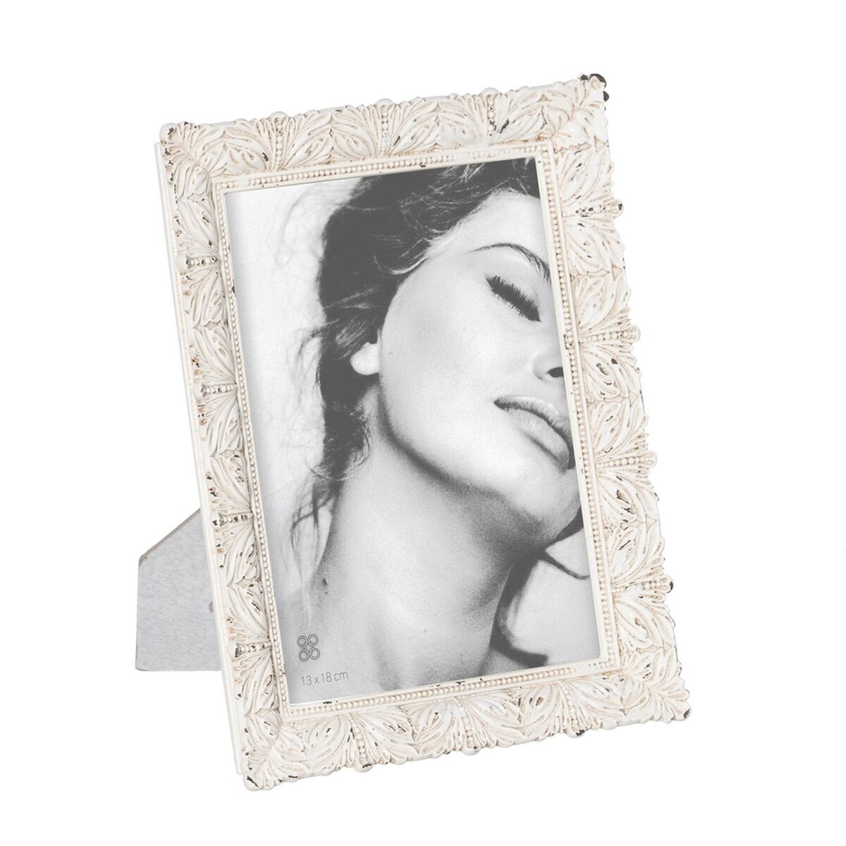 Fotoram Vit Polyresin 16,5 x 2 x 22 cm