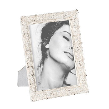Fotoram Vit Polyresin 16,5 x 2 x 22 cm