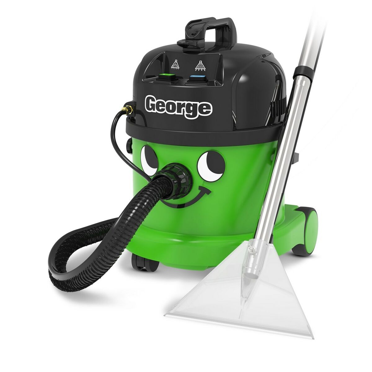 Dammsugare med Påse Numatic GVE370-2 Svart Grön 1200 W - 4
