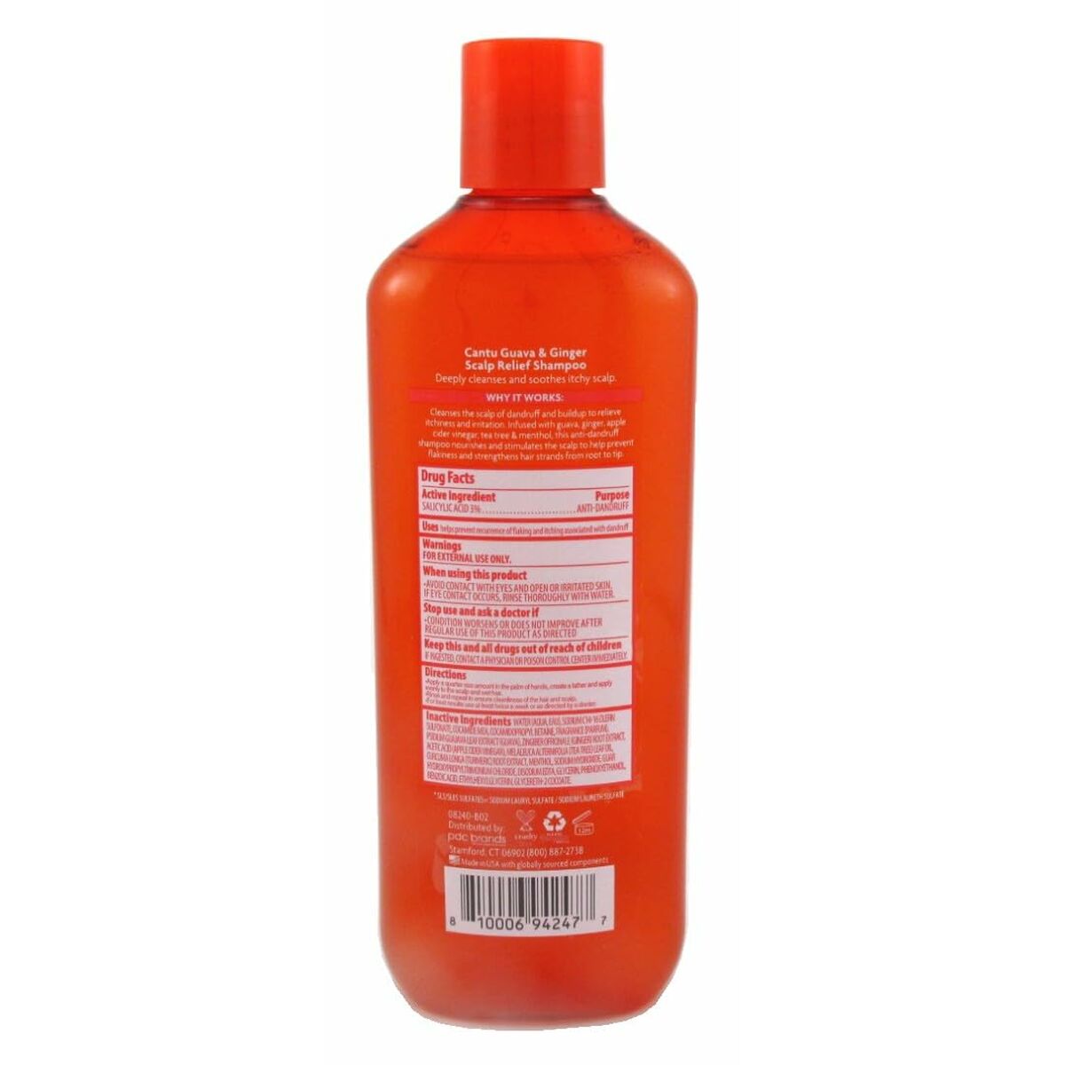 Anti-mjäll schampo Cantu Scalp relief 400 ml - 2