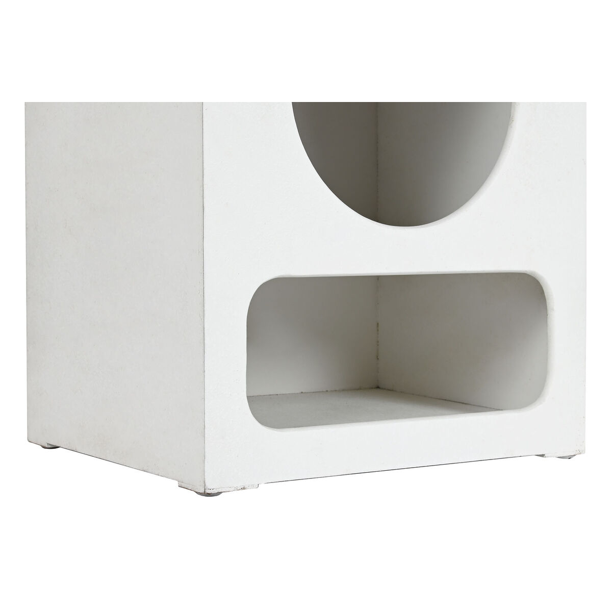 Nattduksbord Home ESPRIT Vit Trä MDF 40 x 30 x 48 cm - 5