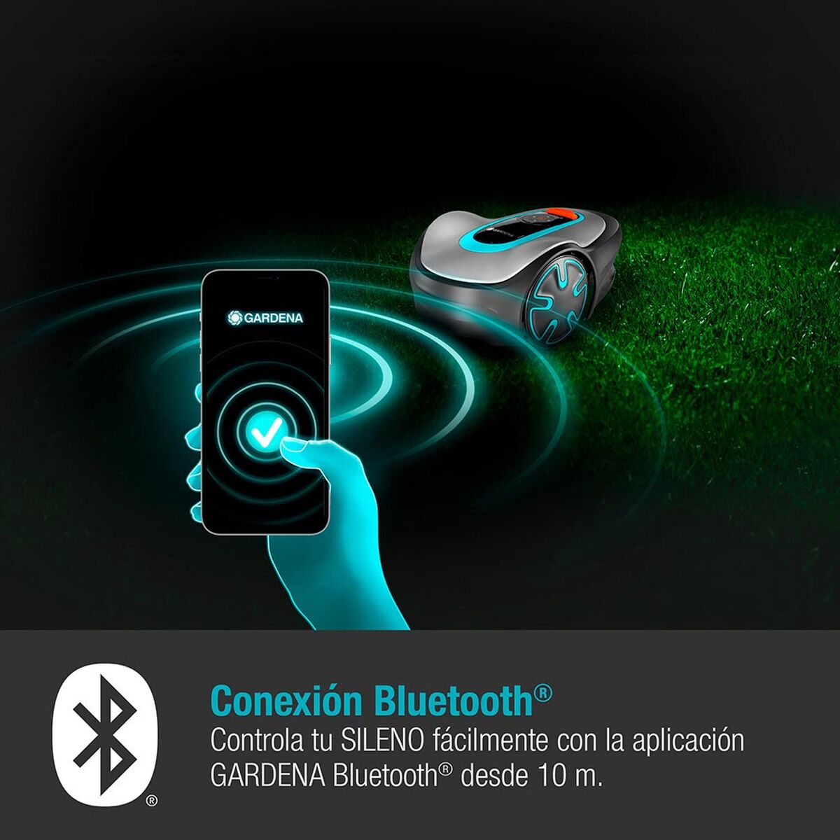 Gräsklipparrobot Gardena Smart Sileno 15201-34 250 m - 6