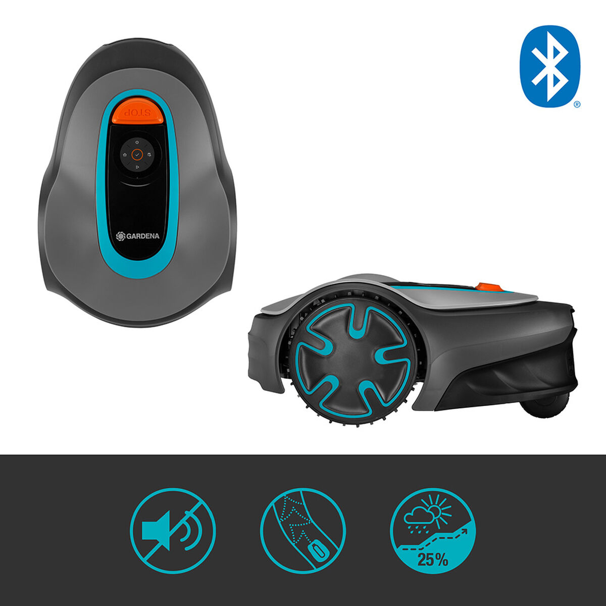 Gräsklipparrobot Gardena Smart Sileno 15201-34 250 m - 8