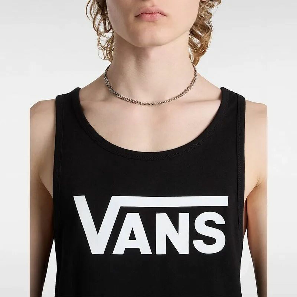 Tanktop, Herr Vans Mn Classic Tank Vit Svart - 3